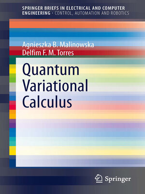 cover image of Quantum Variational Calculus